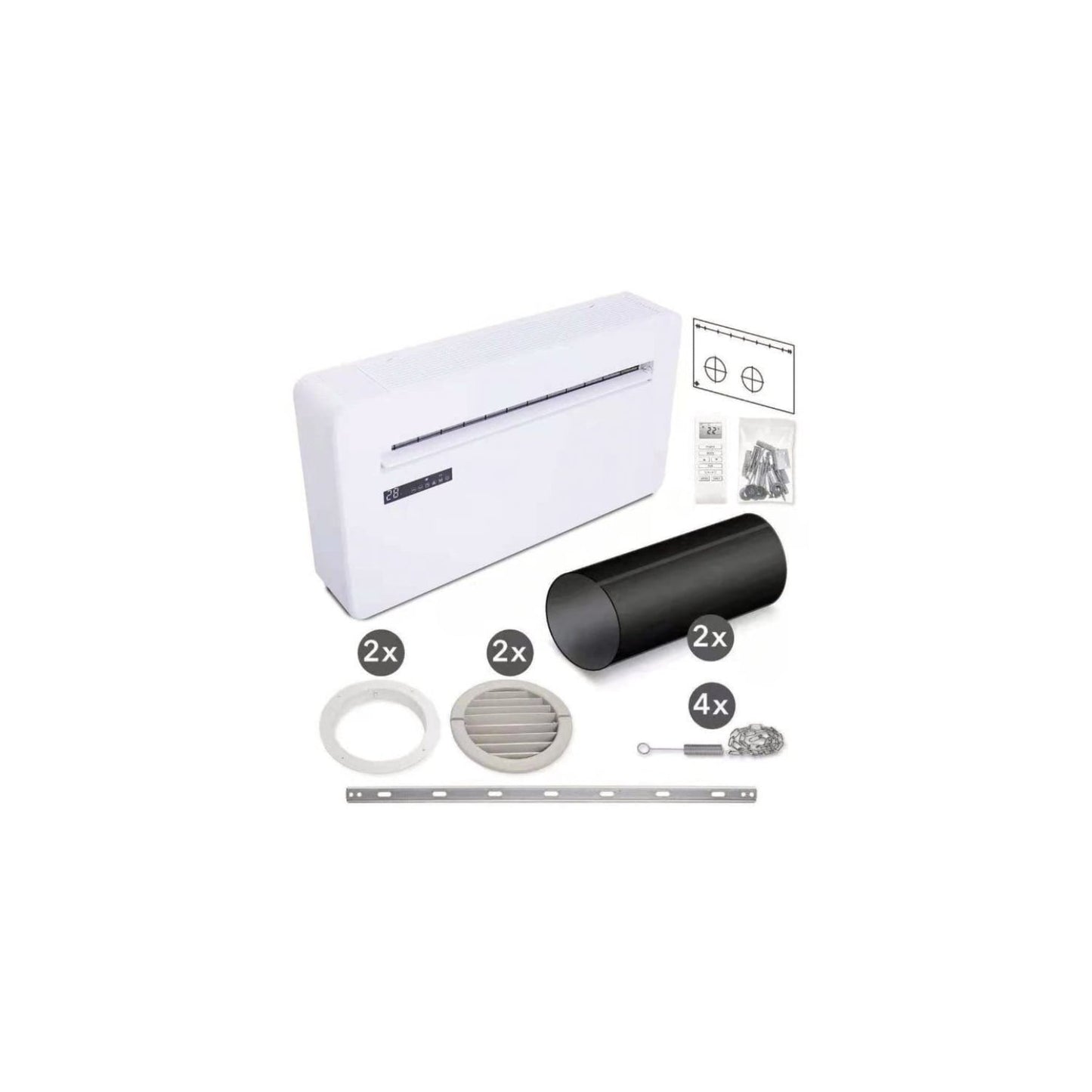 Climatiseur Monobloc Mural Wifi Froid Seul 2kw - Axelair - Cmm2000
