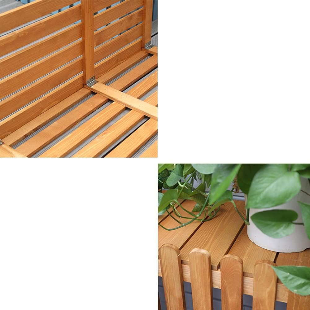GENERIC Housse En Bois Pour Climatiseur Extérieur - Vert - 85 X 35 X 84 Cm - Solution D'intimité élégante Pour équipement De Climatisation Extérieur