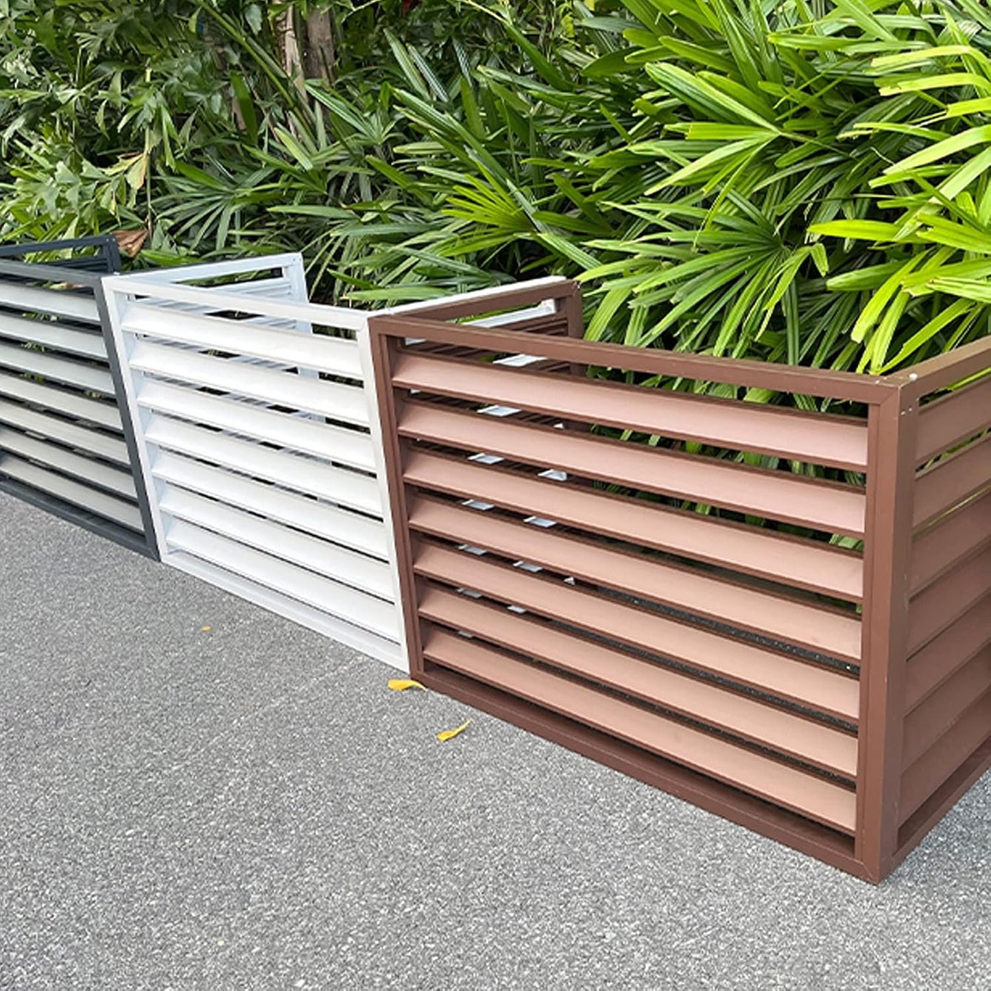 GENERIC Housse De Protection Pour Climatiseur Extérieur – Housse De Protection Imperméable Et Anti-poussière Pour Mini Unités Divisées Réduction Du Bruit Convient à Toutes Les Conditions Météorologiques