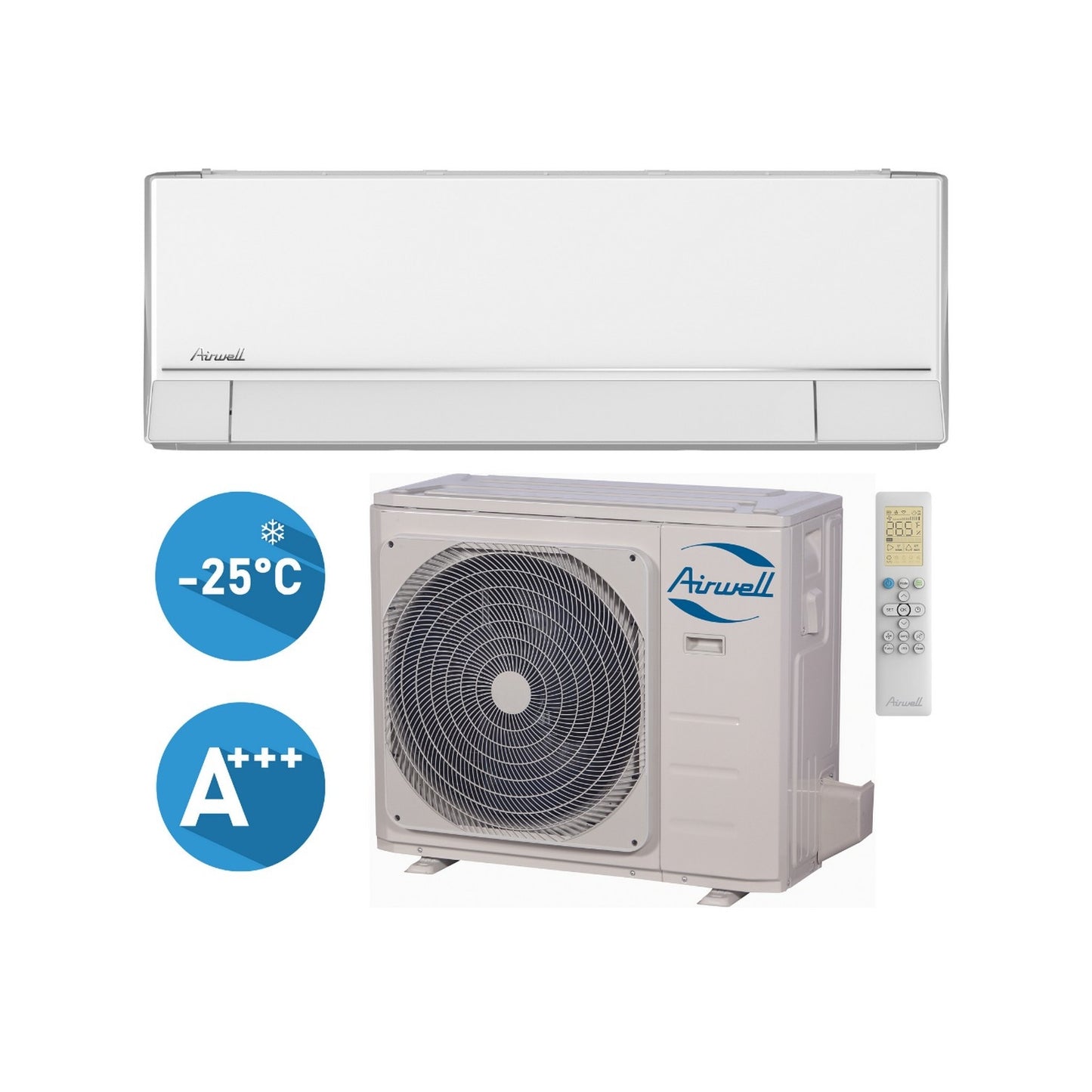 Airwell Ydac 025r 09m25 Unità Esterna Monosplit Hdhc Artica