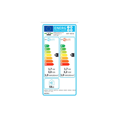  Climatiseur Monobloc Inverter Remko Kwt 180 Dc Blanc 1,73 Kw