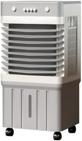 GENERIC Refroidisseur D'air Portable Avec 1800 CFM, 120 Oscillation, 3 Vitesses Et Télécommande, Unité De Refroidissement Par évaporation Silencieuse Pour Garage De Bureau à Domicile, Sans Tuyau D'énergie Néc