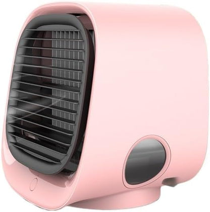 GENERIC Mini Ventilateur Portable Avec Technologie Eau Glacée Pour Un Refroidissement Efficace, Design économe En énergie, Idéal Pour La Maison Et Le Bureau, 1 Pièce