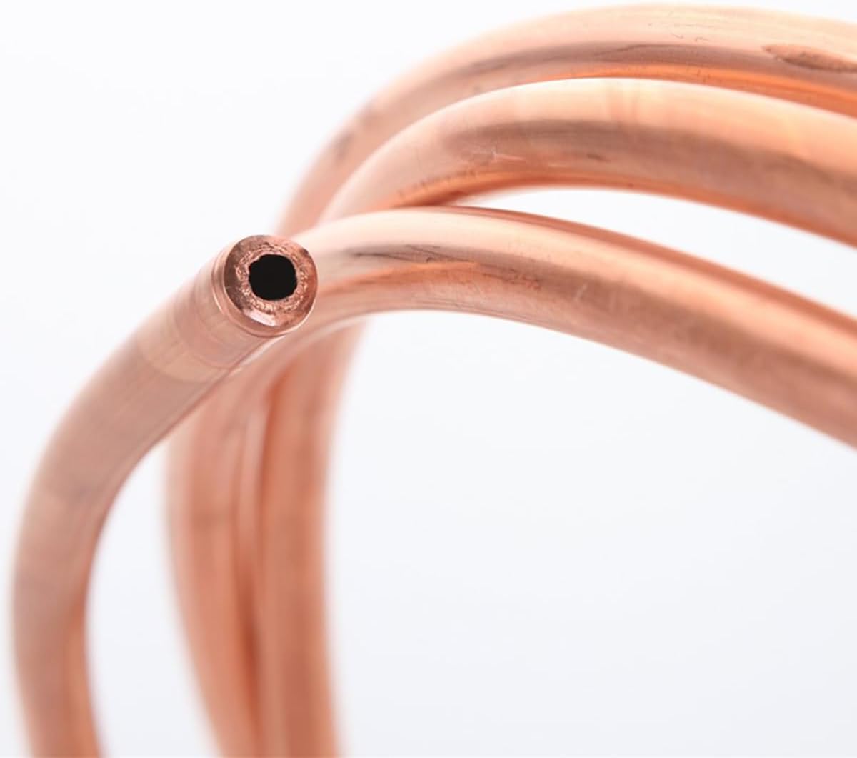  Tube En Cuivre Pour Climatiseur Et Réfrigérateur, Diamètre Extérieur 6 Mm, épaisseur De Paroi 0,5 Mm, Longueur 2 Mètres, Pour Applications De Refroidissement.