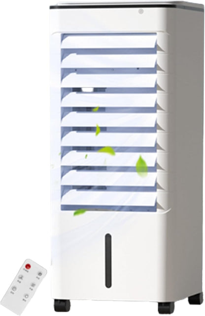  YVYKFZD Climatiseur Mobile, Rafraîchisseur D'air Par Évaporation Autonome, Refroidisseur D'air À Oscillation Automatique, Avec Télécommande, Minuterie De 12 Heures, Pour Le Bureau De La Chambre