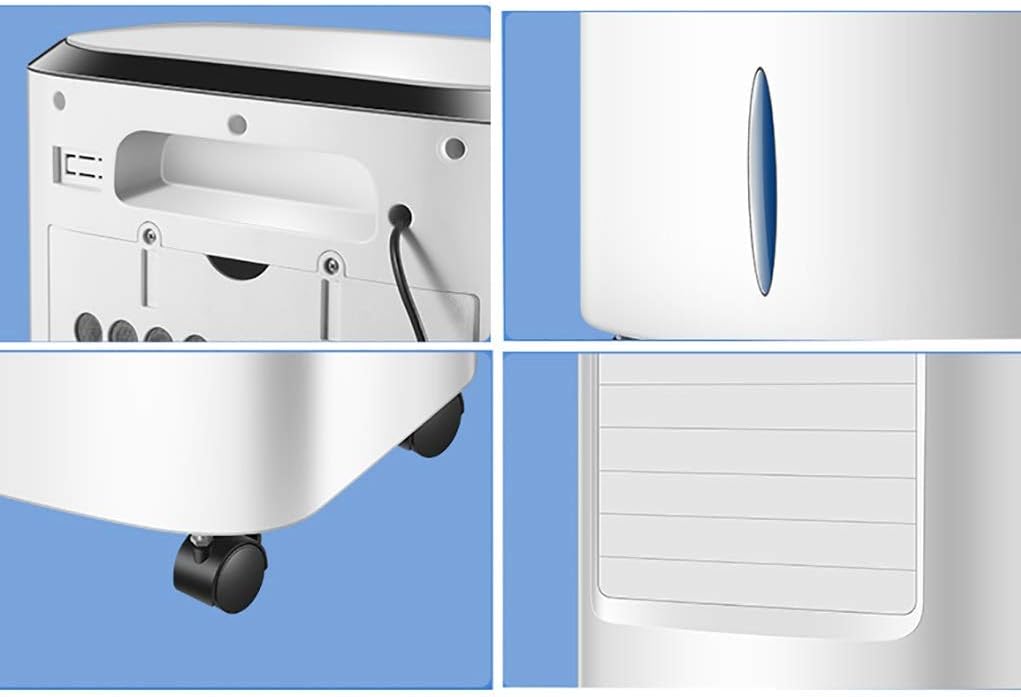  Climatiseur Portable, Ventilateur, Refroidisseur D'air Mobile, Climatiseur Simple À Air Froid, Ventilateur De Réfrigération, Appareil Ménager, Petit Climatiseur 760 Mm X 382 Mm X 316 Mm