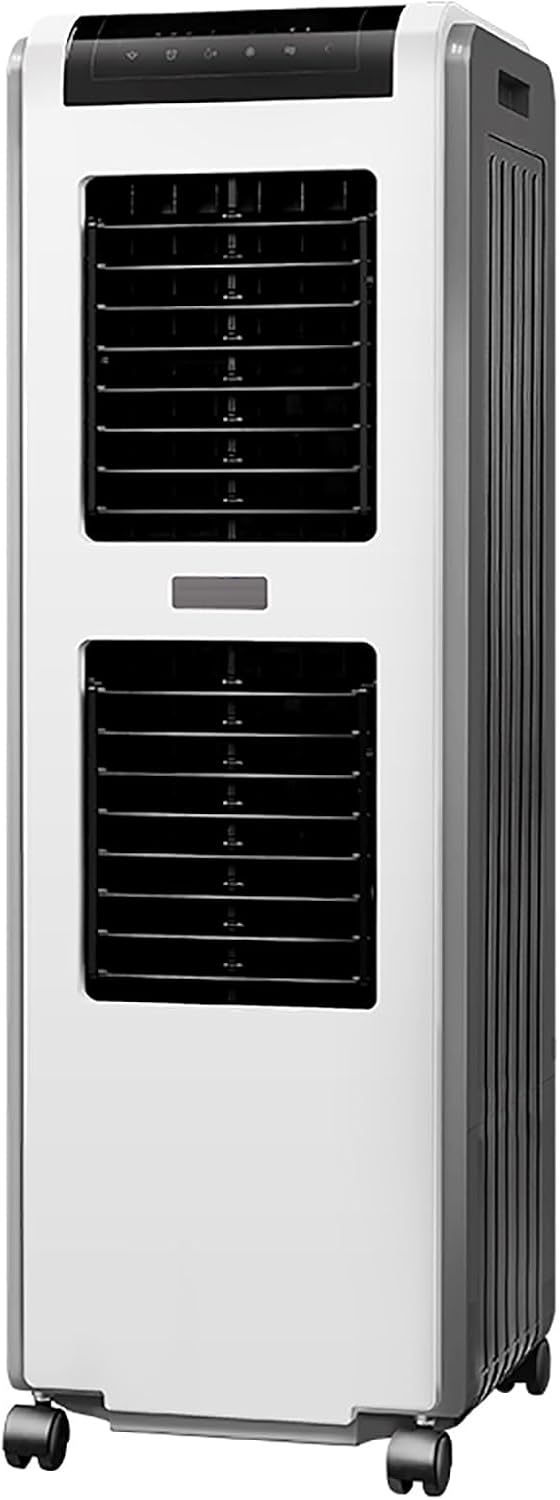 GENERIC Climatiseur Portable Industriel, Refroidisseur D'air Mobile, Réservoir D'eau De 30 L, 4 Roues, Ventilateur De Refroidissement Et Déshumidificateur 3 En 1 Pour La Maison Et Le Bureau, Unité D