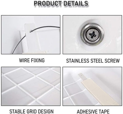  Housse De Protection Robuste En PVC Imperméable Pour Climatiseur Extérieur - Protection Toute L'année Avec 2 Fils D'acier - 110 X 47 X 17 Cm - Blanc