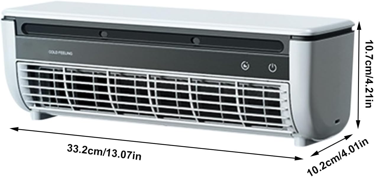  Ventilateur Rafraîchisseur D'Air | Ventilateur Portable Climatiseur | Appareil Trois Vitesses Réglable Pour Optimisation Espace Intérieur Extérieur Dorm Camping Table