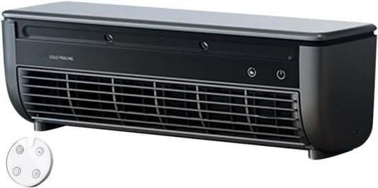  Ventilateur Rafraîchisseur D'Air - Ventilateur Portable Climatiseur - Appareil De Ventilation Trois Vitesses Avec Chargeur Sans Fil Pour Maison Chambre Camping Car Salle De Bain Cuisine Salle De Sport