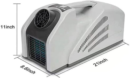  Climatiseur Portable Pour Voiture – Refroidisseur Mobile De Camping 250 W Avec 3 Réglages De Vitesse, Faible Bruit Et Refroidissement Rapide Pour Les Fêtes En Plein Air, La Pêche, La Voiture, Le