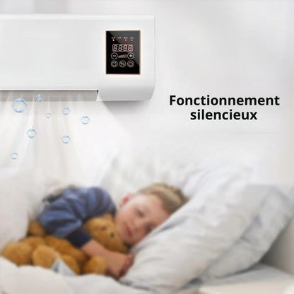 GENERIC Climatiseur, Unité De Refroidissement Et De Chauffage Portable à Fixation Murale, Pas D'installation Avec Télécommande, Idéal Pour Un Usage Domestique