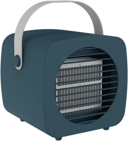GENERIC Mini Climatiseur Portable, Ventilateur De Refroidissement Double évier, Refroidisseur D'air, Solution De Refroidissement Compacte Et Efficace Pour La Maison Et Le Bureau