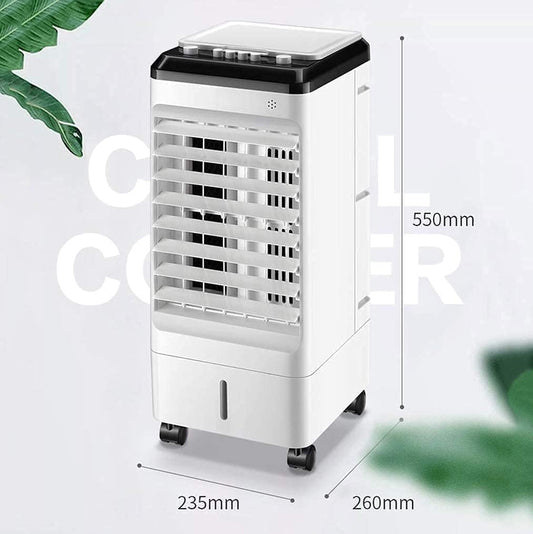  Refroidisseur D'air Pour Climatiseur Portable De Bureau à Domicile, Refroidisseur D'espace Mobile, Climatisation Super Silencieuse, Ventilateur De Tour Oscillant, Purificateur D'humidificateur De Ven