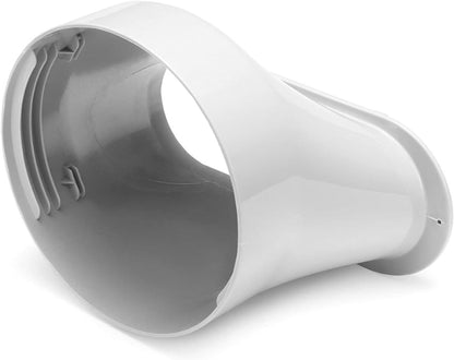  Adaptateur De Tuyau D'échappement Pour Tuyau De Climatisation Portable, Interface De Bouche Plate (15 Cm)