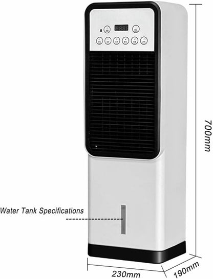  12000 BTU Unité De Climatisation Portable Avec Télécommande - Energy Class A Refroidisseurs évaporatifs Refroidissement Et Chauffage Mobile Chauffage Ventilateur De Refroidissement