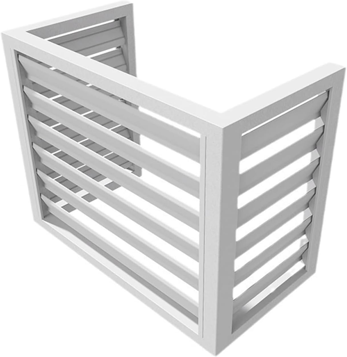 GENERIC Housse De Pompe à Chaleur Extérieure Toutes Saisons Pour Climatiseur – Protection D'unité AC Résistante Aux Intempéries Pour Unités 1,5P Dimensions L100W50H70 Et Bouclier Résistant Aux Intempéries