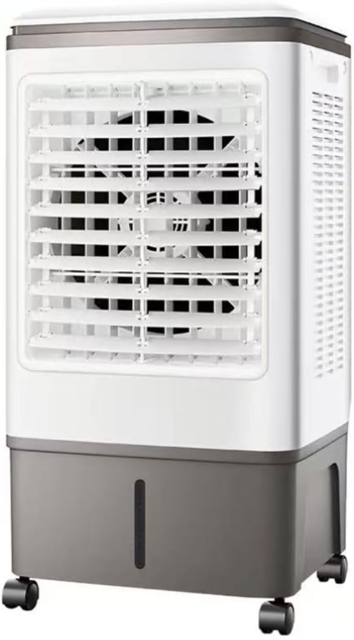 GENERIC Refroidisseur D'air évaporatif Portable 40L Avec Télécommande, 3 Vitesses Et Oscillation Automatique, Unité De Climatisation Mobile à économie D'énergie Pour La Chambre à Coucher De Bureau à Domicile,