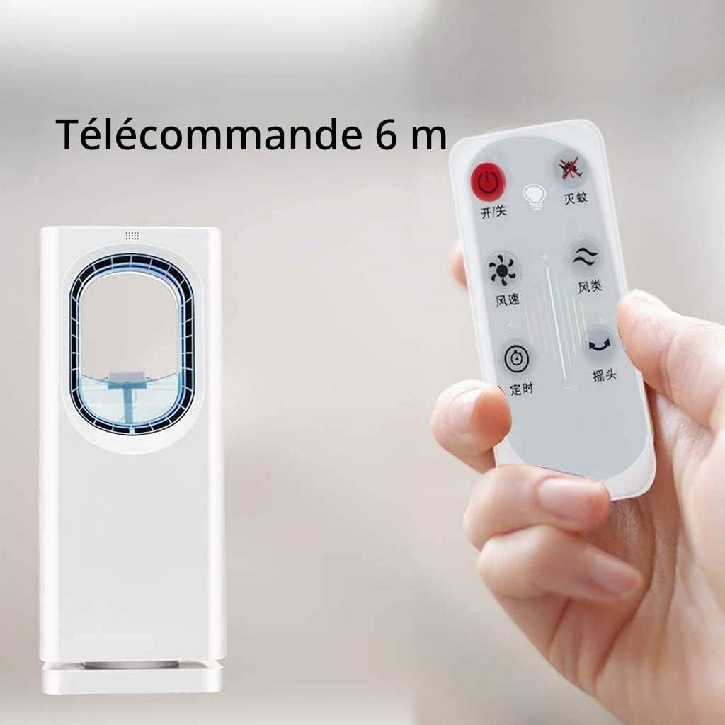 GENERIC Refroidisseur D'air | Climatiseur Mobile Multifonction Avec Refroidissement Par Eau Et Télécommande | Ventilateur électrique Silencieux Pour La Maison Et Le Bureau