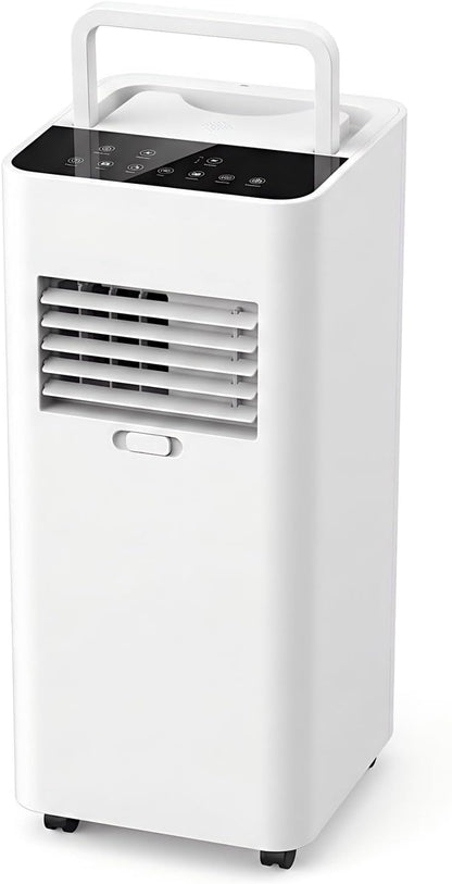 GENERIC Climatiseur Portable De 7000 BTU Pour Grande Pièce Jusqu'à 300 M², Unité De Climatisation Intelligente Avec Télécommande, Déshumidificateur à Refroidissement Rapide, Mode Veille Silencieuse, Kit De