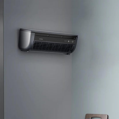  Wall Mounted Air Conditioner Fan,USB Rechargeable Wall Mounted Fan Air Cooler With 3 Speeds, Portable,No Drilling,Rapid Cooling,for Bedroom, Home, Kitchen