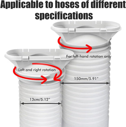  Kit De Fenêtre De Climatiseur Portable, 4 Panneaux Réglables, Joint De Fenêtre Coulissante, Kit De Ventilation AC Pour Unité AC Portable Avec Panneaux En PVC, (4 Pièces (10-43-140 Cm-130 Et