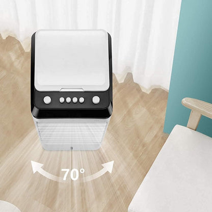  Refroidisseur D'air Pour Climatiseur Portable De Bureau à Domicile, Refroidisseur D'espace Mobile, Climatisation Super Silencieuse, Ventilateur De Tour Oscillant, Purificateur D'humidificateur De Ven