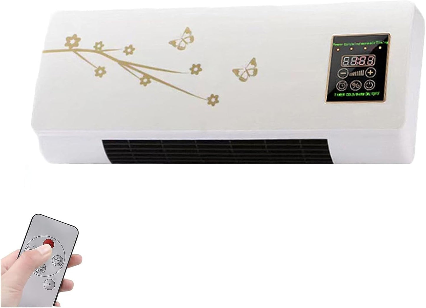  Ventilateur Portable à Air Climafy Split Max, Refroidissement Rapide Et Chauffage Sans Installation, Télécommande, Idéal Pour La Maison Et Le Bureau, Léger Et Efficace