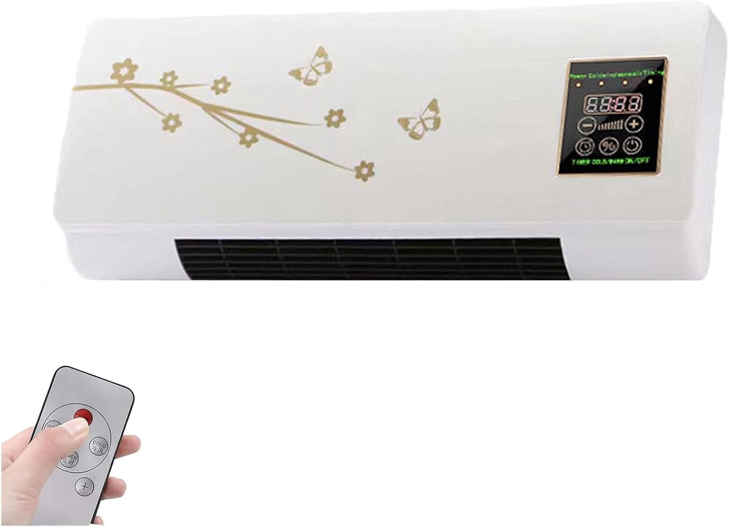 Ventilateur Portable à Air Climafy Split Max, Refroidissement Rapide Et Chauffage Sans Installation, Télécommande, Idéal Pour La Maison Et Le Bureau, Léger Et Efficace