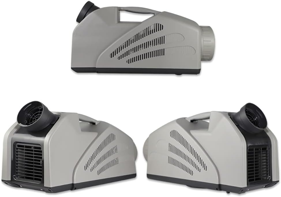  Climatiseur Portable Pour Voiture – Refroidisseur Mobile De Camping 250 W Avec 3 Réglages De Vitesse, Faible Bruit Et Refroidissement Rapide Pour Les Fêtes En Plein Air, La Pêche, La Voiture, Le
