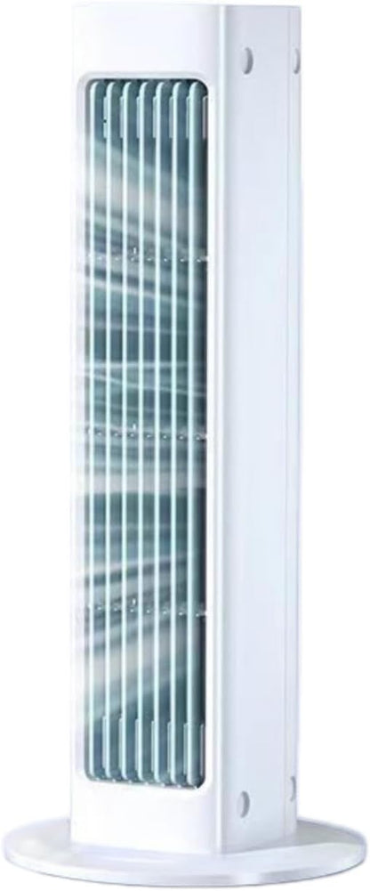  Breezamax Air Cooler Avec USB, Climatiseur Portablemini Refroidisseur D'air Sans Perçage à 3 Vitesses Pour Chambre à Coucher Et Bureau, Mural Et Utilisation Sur Bureau, Économique Et Sile