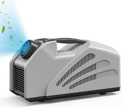  Climatiseur Portable Pour Voiture – Refroidisseur Mobile De Camping 250 W Avec 3 Réglages De Vitesse, Faible Bruit Et Refroidissement Rapide Pour Les Fêtes En Plein Air, La Pêche, La Voiture, Le