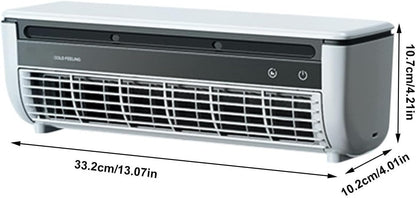 GENERIC Refroidisseur D'air De Brumisation Mural (6000mAh Alimenté Par Batterie) Avec Télécommande Et Ventilateur De Refroidissement Rapide; Adapté Aux Bureaux, Aux Dortoirs Et Aux VR; Dispose D'un Fonctionne