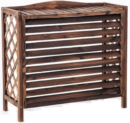 GENERIC Couvercle En Bois Pour Climatiseur Multifonction - Séparateur D'espace - Protection élégante Pour La Maison Et Le Bureau - Solutions De Climatisation élégantes.