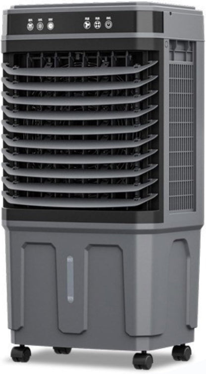  Refroidisseur Évaporatif Climatiseur Mobile Silencieux 20/30/40 Litres Purificateur D'air Avec Panneau Évaporatif Refroidissement Ventilation Affichage Tactile Ventilateur Refroidisseur D'air