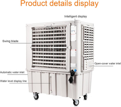  Climatiseurs Portables Avec Réservoir D'eau Et Télécommande, Refroidisseur D'air Efficace Pour Les Chambres Et Les Bureaux