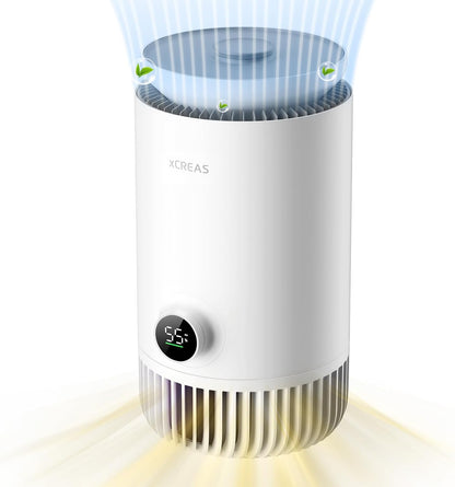  Humidificateur D'air 2-en-1 Avec Purificateur – Performance D'humidification Hygiénique Pour Pièce Jusqu'à 20 M², Réservoir 3L, 400 Ml/h – Filtre HEPA NanoProtect + Filtre à Charbon Actif