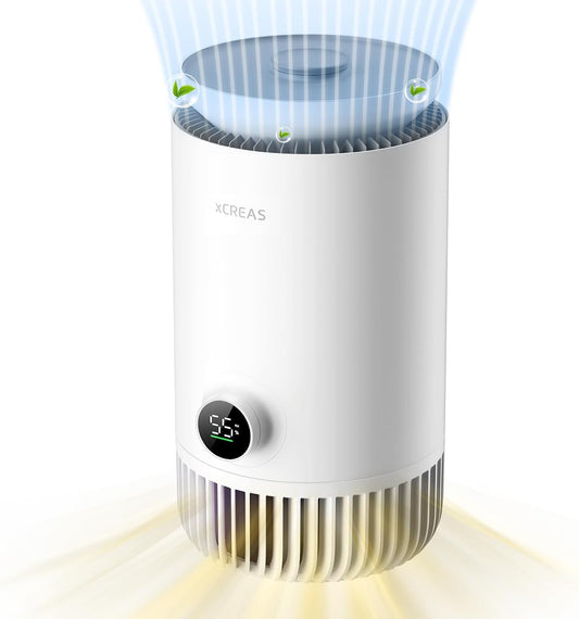  Humidificateur D'air 2-en-1 Avec Purificateur – Performance D'humidification Hygiénique Pour Pièce Jusqu'à 20 M², Réservoir 3L, 400 Ml/h – Filtre HEPA NanoProtect + Filtre à Charbon Actif
