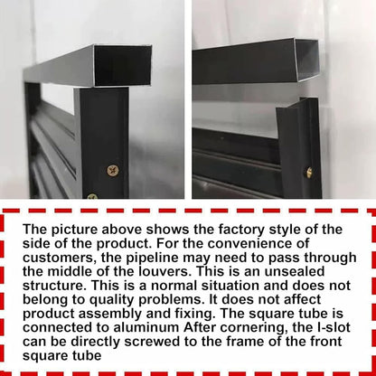 GENERIC Housse De Protection Pour Climatiseur D'extérieur En Aluminium Pour La Réduction Du Bruit Et La Défense Contre Les Intempéries - Pour Pompe à Chaleur - Support Polyvalent Pour Plantes