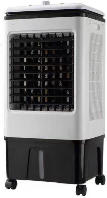 GENERIC Refroidisseur D'air Portable Avec Réservoir De 30L, Ventilateur à Courant Alternatif évaporatif Pour Une Utilisation Intérieure.Doté De 3 Vitesses, Oscillation Grand Angle, Télécommande Et Mobilité Fa