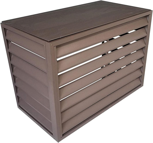 GENERIC Housse En Aluminium Durable Pour Climatiseurs MiniSplit Et Pompes à Chaleur - Protection Extérieure Résistante Aux Intempéries - Convient Aux Unités Extérieures