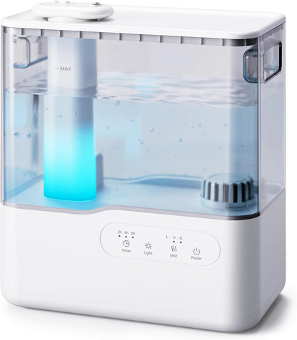  AROEVE Humidificateur D'Air Chambre 5L, Ultrasonique Top-Fill Brume Froide Avec Diffuseur Aromes, Lumière D'Ambiance 7 Couleurs, Minuterie, 36H/25dB Silencieux Pour Maison, Bureau, Bébé, Plantes