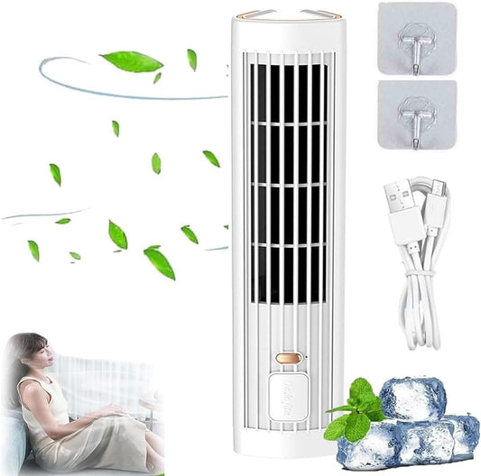  Coldeez Cooling Ace 5.0,Coldeez Cooling Ace Air Conditioner,Portable Air Conditioner,Cooling Ace With 3 Speeds, For Bedroom Office Bathroom (White)