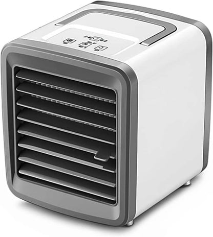 GENERIC Ventilateur De Refroidissement Portable Avec Humidification à 2 Vitesses, Climatiseur USB à économie D'énergie Pour La Maison, Le Bureau, L'intérieur Et L'extérieur