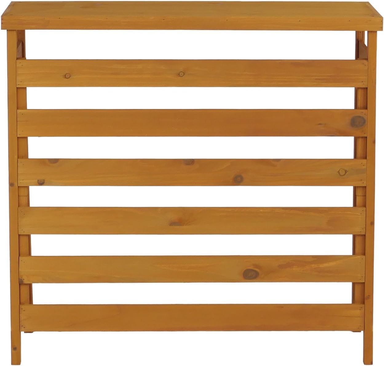  Mendler Habillage Pour Climatiseur/échangeur Thermique HWC-Q15, Cache En Bois Certifié MVG 78 X 84 X 32 Cm - Couleur Naturelle