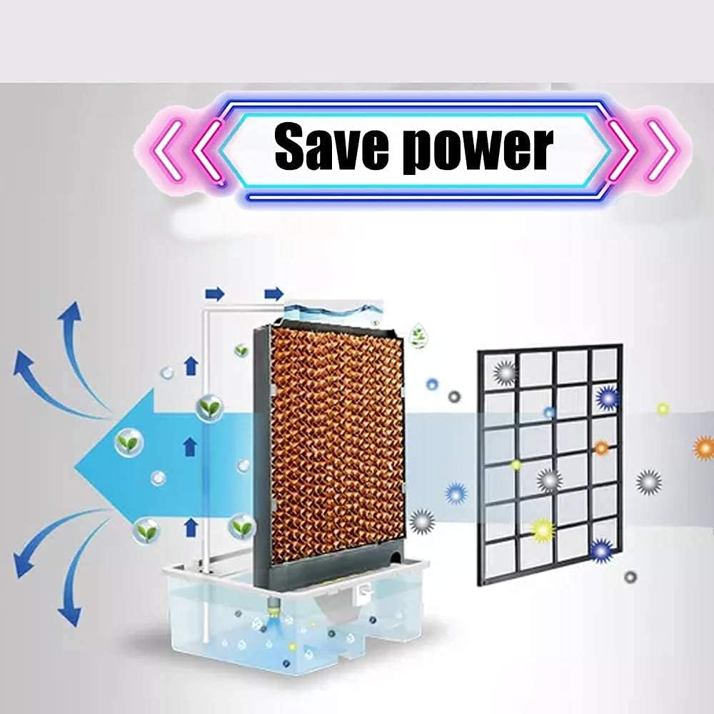  Refroidisseur D'air Pour Bureau à Domicile, Refroidisseurs Par évaporation, Climatiseur Portable, Ventilateur, Humidificateur, Refroidisseur, Mini Climatiseur, Ventilateur De Refroidissement, Humidif