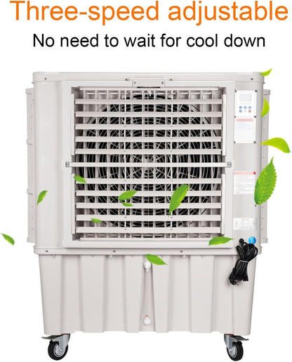  Climatiseurs Portables Avec Réservoir D'eau Et Télécommande, Refroidisseur D'air Efficace Pour Les Chambres Et Les Bureaux