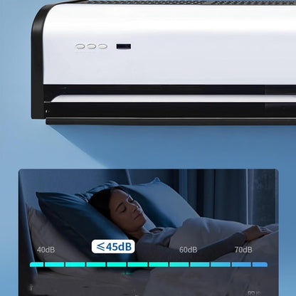  Machine à Rideau D'air - Barrière D'air Télécommandée Silencieuse Pour Supermarchés Et Ascenseurs, Solution Efficace Contrôlée Par Porte