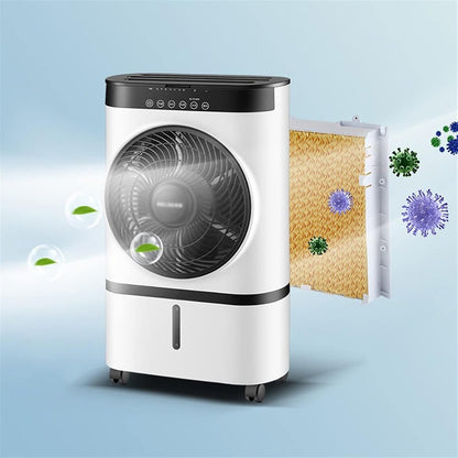  13000BTU Air Refroidisseur, Réfrigération Mobile, Déshumidification, 3 Vitesses De Ventilateur, Affichage LED Et Télécommande, Minuterie 12h, Classe D'économie D'énergie A