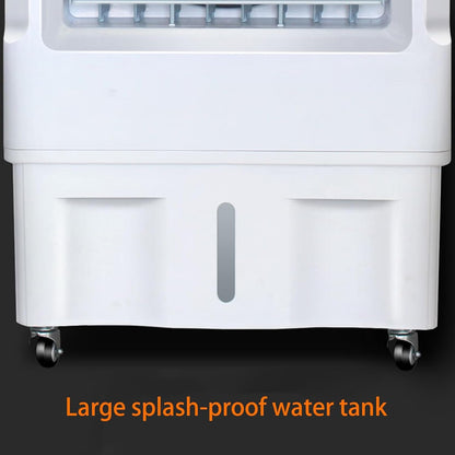  Refroidisseur D'air Par Évaporation Avec 3 Vitesses Et Minuterie De 9 Heures, Climatiseur Portable Pour Chambre, Bureau, Terrasse, Garage